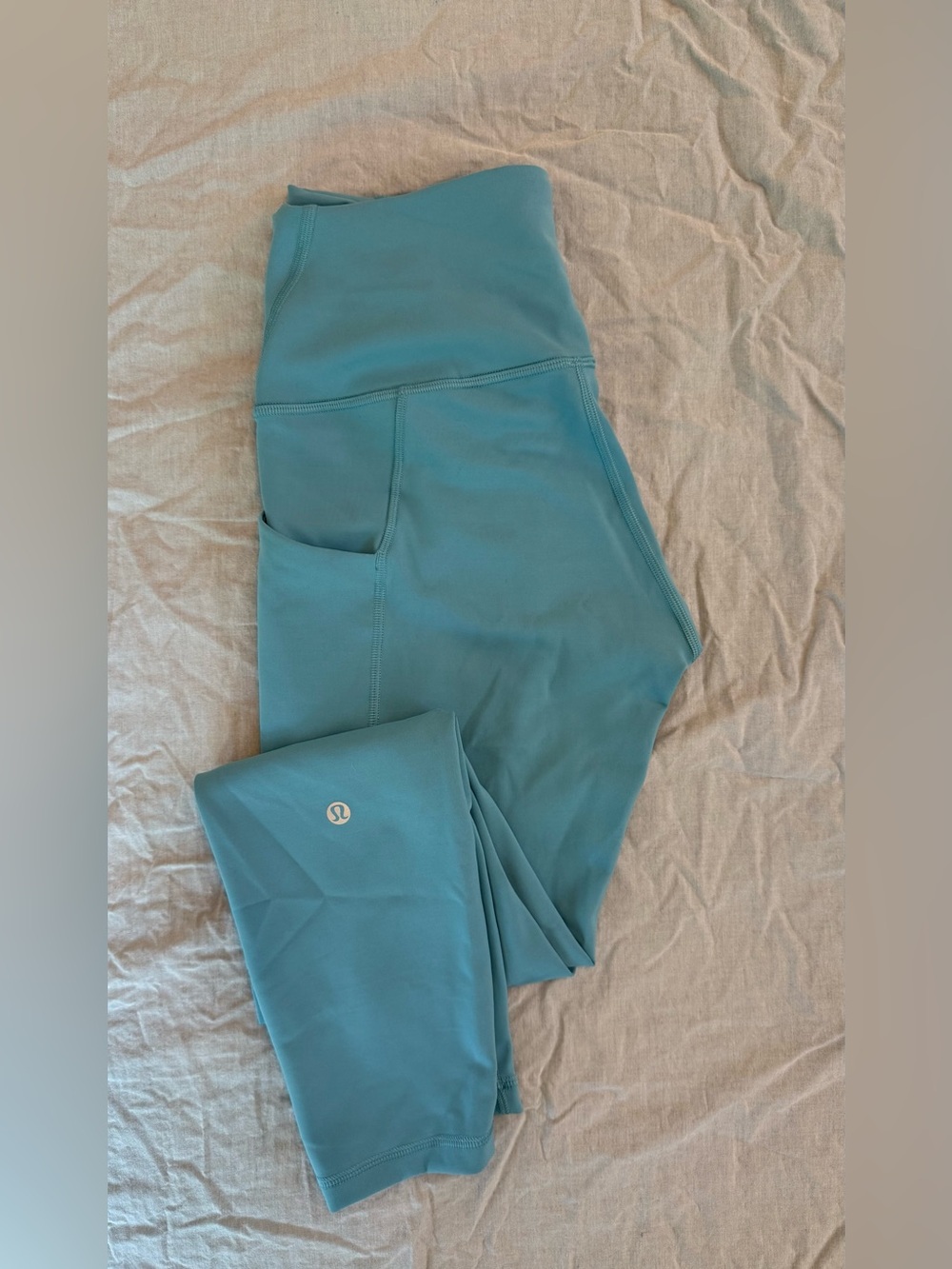 lululemon  teal blue workout leggings